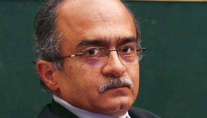 File photo | Prashant Bhushan | Facebook