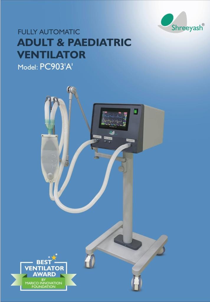 Adult and Paediactric ventilator, designed by Pune-based Shreeyash Electro Medicals. | Photo: Special arrangement