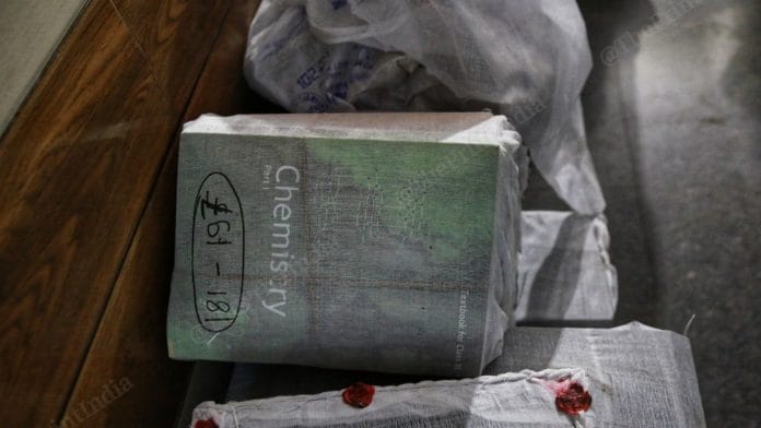 Over 10 lakh pirated textbooks have been found in a godown outside Meerut, and the prime accused Sachin Gupta's uncle Sanjeev has been sacked from the BJP | Photo: Manisha Mondal | ThePrint