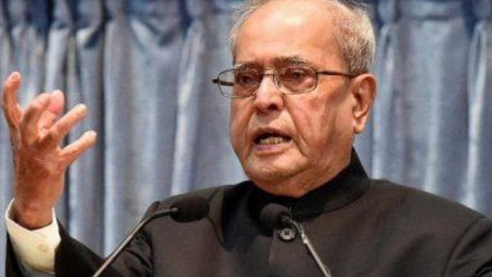 File photo of former India President Pranab Mukherjee | Flickr