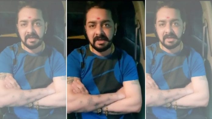 Former Bigg Boss contestant Vikas Phatak | Video screengrab