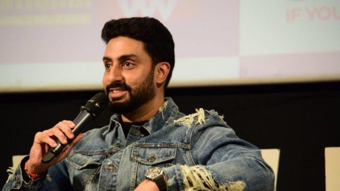 File photo of actor Abhishek Bachchan | Facebook