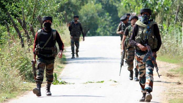 Representational image for Indian Army personnel in Kashmir | Photo: ANI