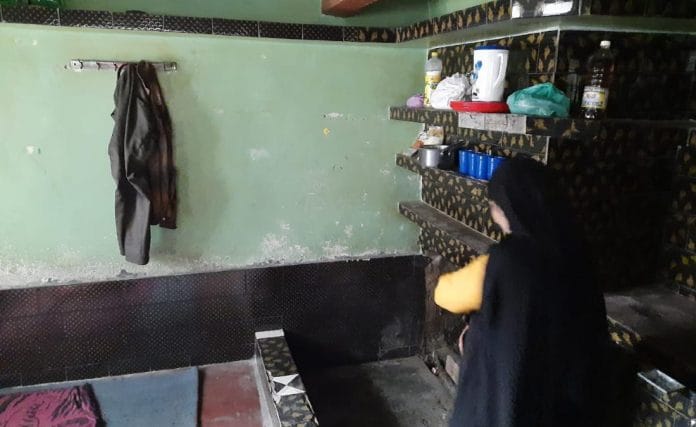 Fareeda Lone at the Shopian room rented by the trio | Azaan Javaid | ThePrint