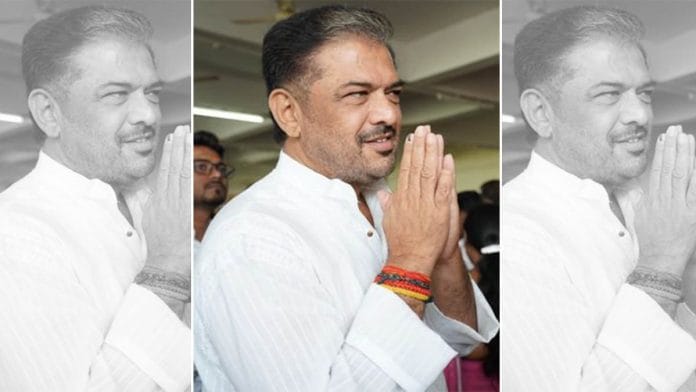 A file photo of Maharashtra cabinet minister and Congress leader Sunil Kedar. | Photo: Twitter