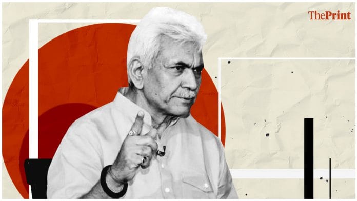 J-K L-G Manoj Sinha | ThePrint