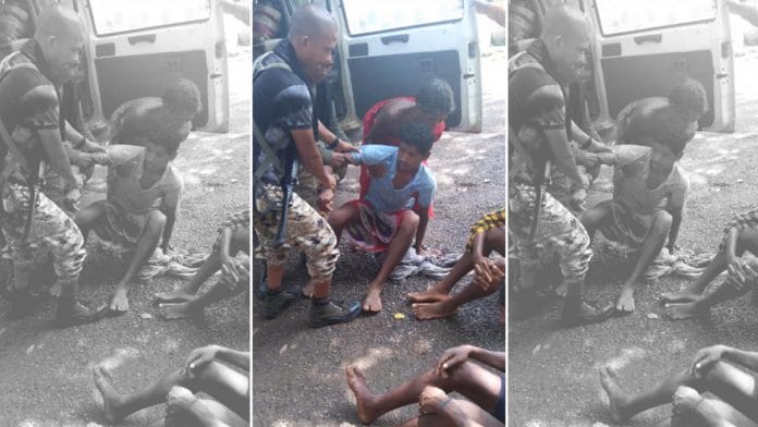 According to police, security forces transported to hospital the villagers who had been assaulted by Naxals at Parcheli village | By special arrangement