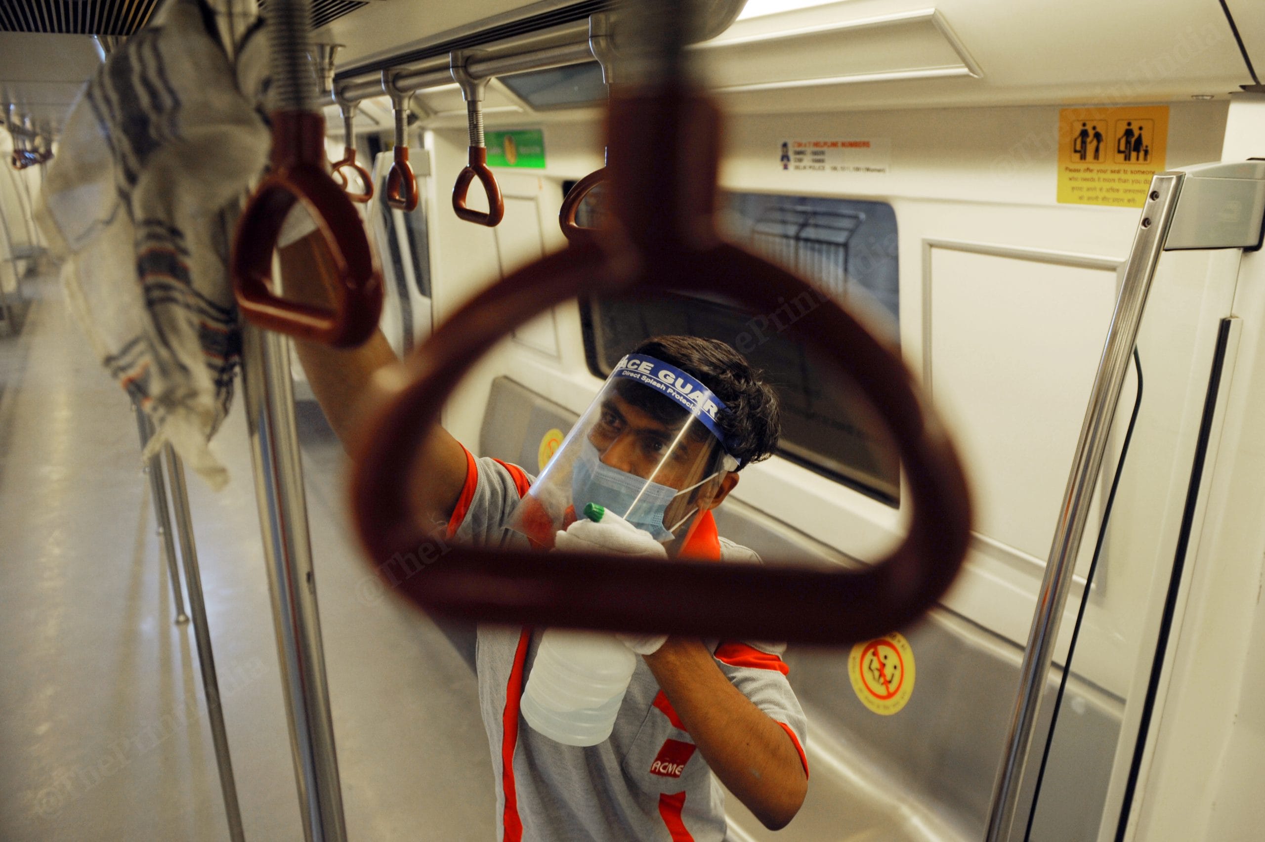 A team of around officials/ staff will be deployed for all stations to ensure the cleanliness | Photo: Suraj Singh Bisht | ThePrint