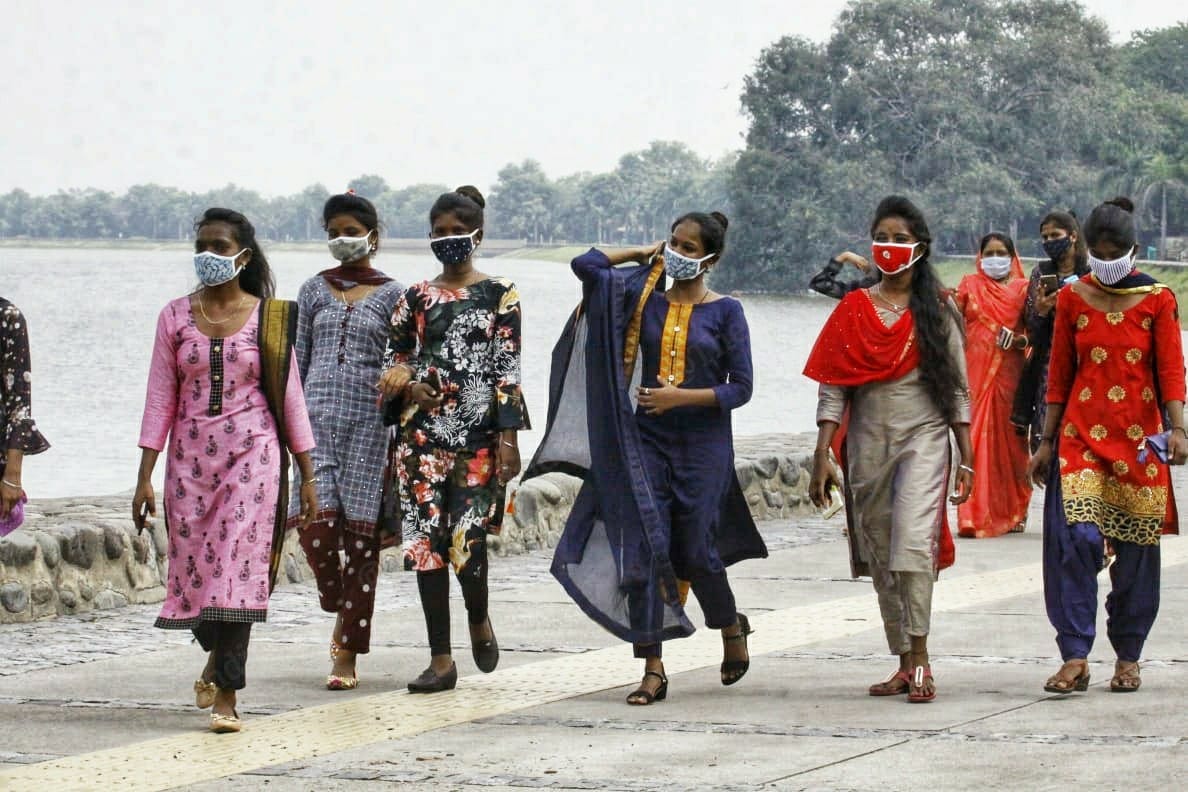 A group of women got together to celebrate a friend's birthday with a walk | Praveen Jain | ThePrint