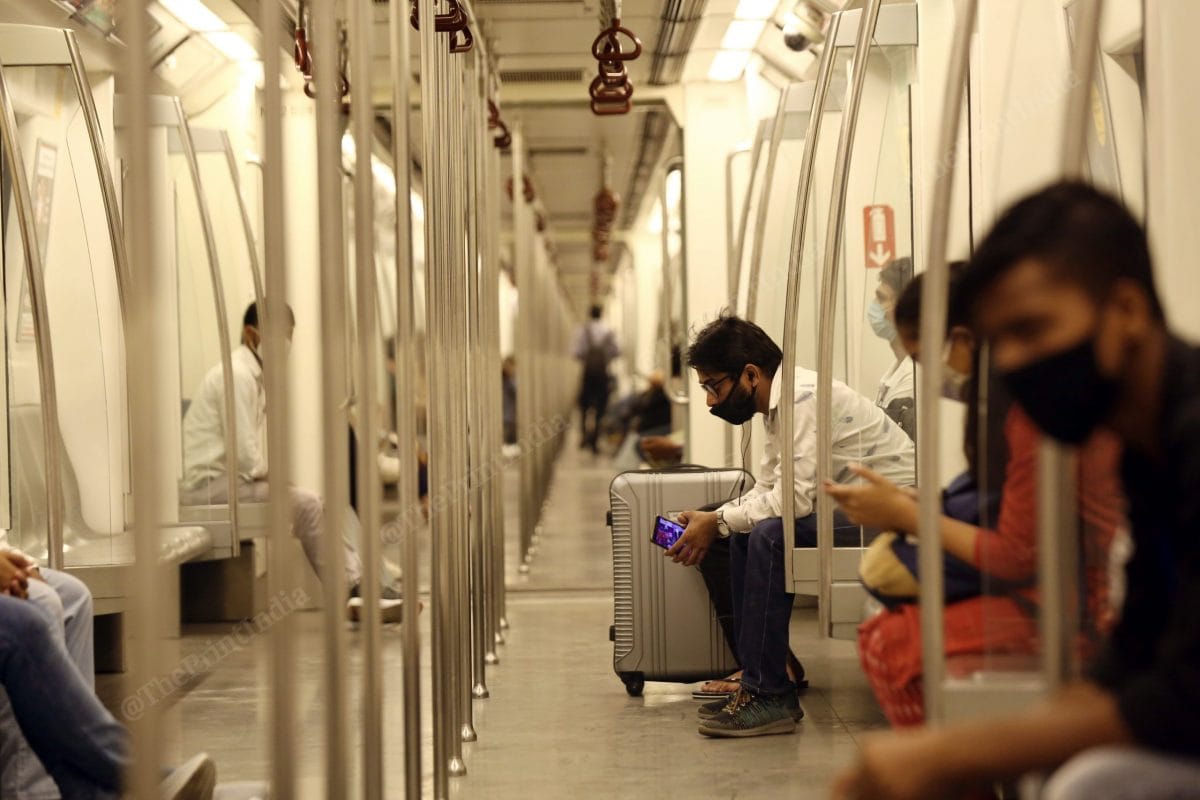 Bags are to be sanitised at the entry point of a station | Suraj Singh Bisht | ThePrint