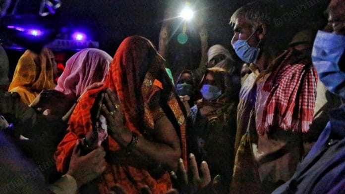 Relatives and family members requested the police to at least take the body for few hours to the house, however, they refused | Photo: Manisha Mondal | ThePrint