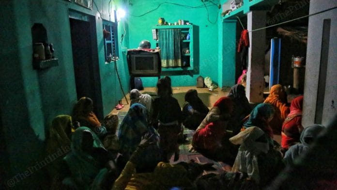 Relatives of the victim waited for her body in vain at her home in Boolgarhi, Hathras | Manisha Mondal | ThePrint