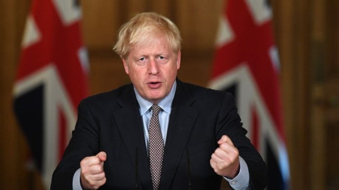 File photo of UK Prime Minister Boris Johnson | Photo by Stefan Rousseau- WPA Pool/Getty Images via Bloomberg