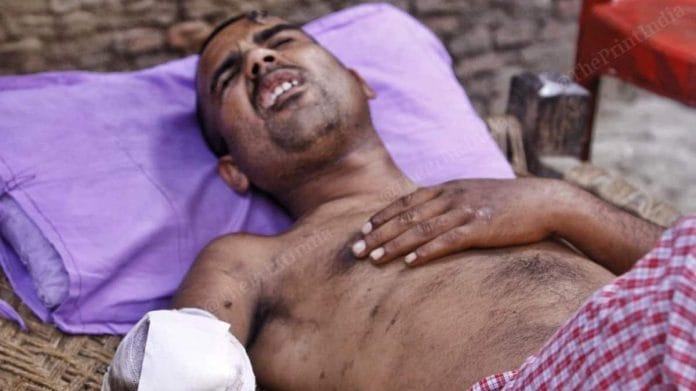 Ikhlaq Salmani at his home in Nanauta village, Saharanpur district of Uttar Pradesh | Praveen Jain | ThePrint