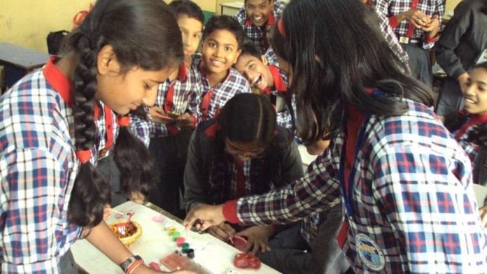 Representational image of Kendriya Vidyalaya students | Picture via website photo gallery of K.V. No.2 Delhi Cantt