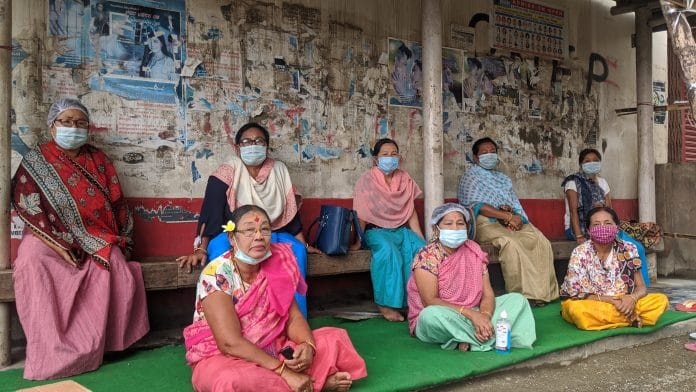 Women vendors of the Ima Keithel have been forced to shut their businesses due to the lockdown | Yimkumla Longkumer | ThePrint