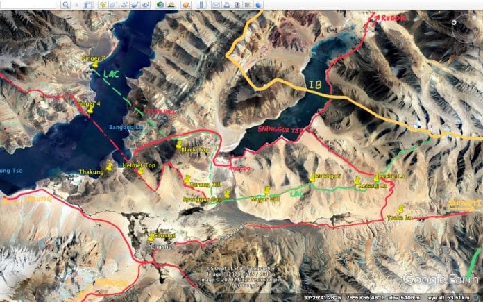 Kailash Range Chushul Sector