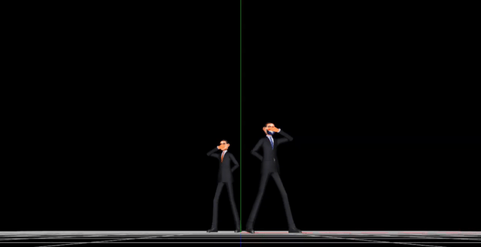 Japan's Defence Minister Taro Kono posted a video on social media of two animated versions of himself dancing | Twitter