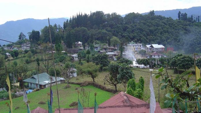 Sikkim's Yuksom town where the model village is located | Wikimedia commons