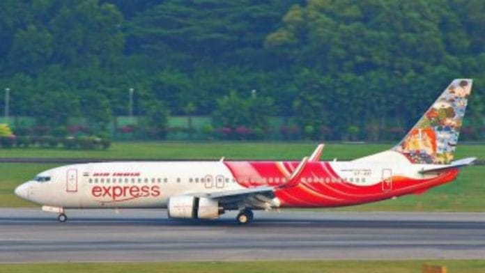 An Air India Express plane | Flickr