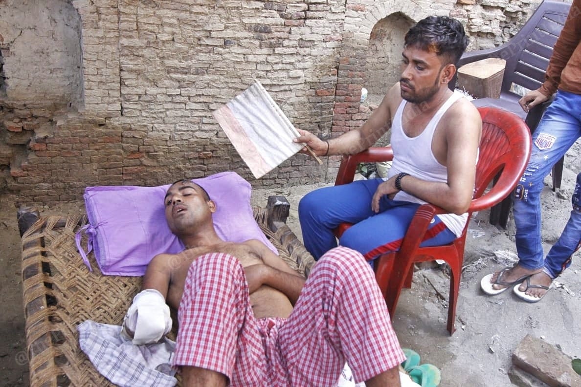 One of Ikhlaq's brother at their house | Praveen Jain | ThePrint