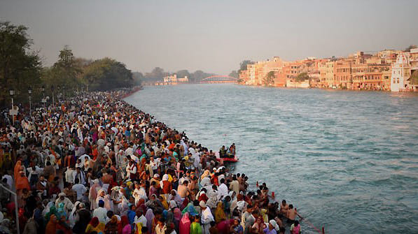File photo of Kumbh Mela at Haridwar in 2010