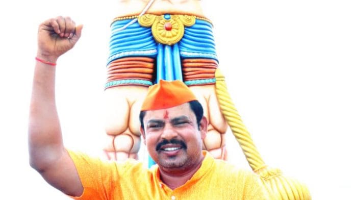 BJP politicial T Raja Singh