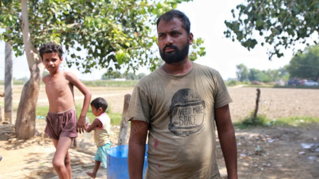 Sandeep's uncle and Ravi's brother who did not wish to state his name, but had no problem being photographed | Photo: Manisha Mondal | ThePrint