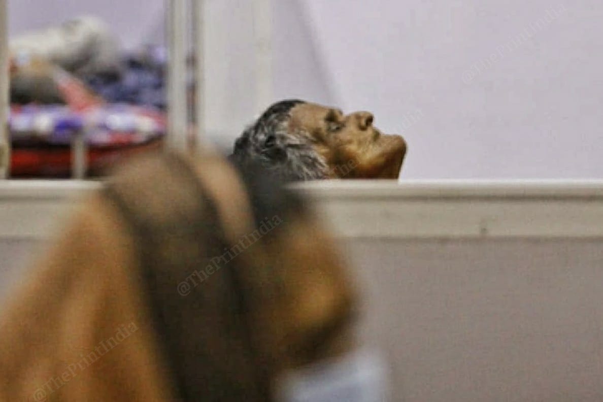 Most of the patients in the centre are old | Photo: Praveen Jain | ThePrint