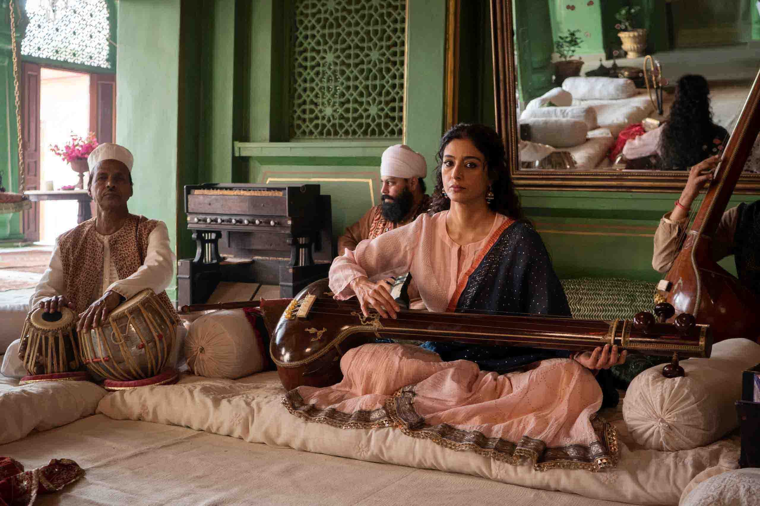 Actor Tabu in a still from the series 'A Suitable Boy' | By special arrangement