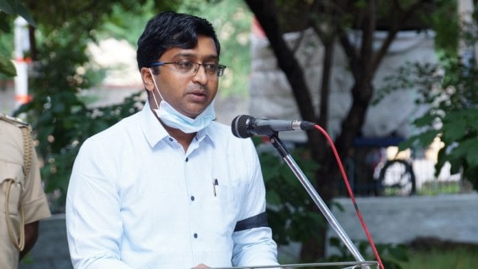 File photo of Ballari DC S.S. Nakul | By special arrangement