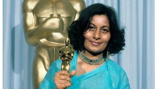 Costume designer Bhanu Athaiya | Twitter/@CinemaRareIN