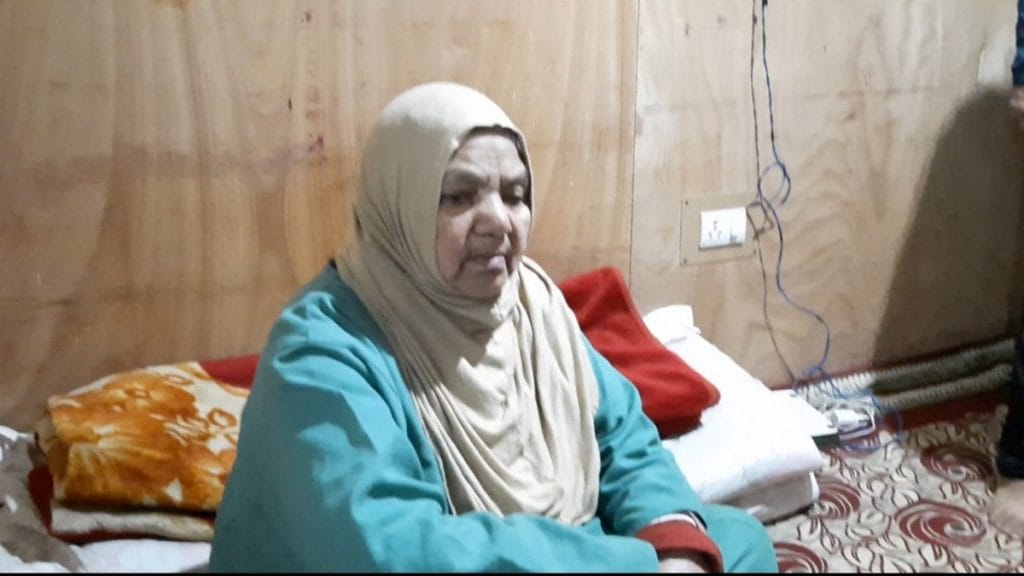 The Mirzas' mother, Pacha Bano | Photo: Azaan Javaid | ThePrint