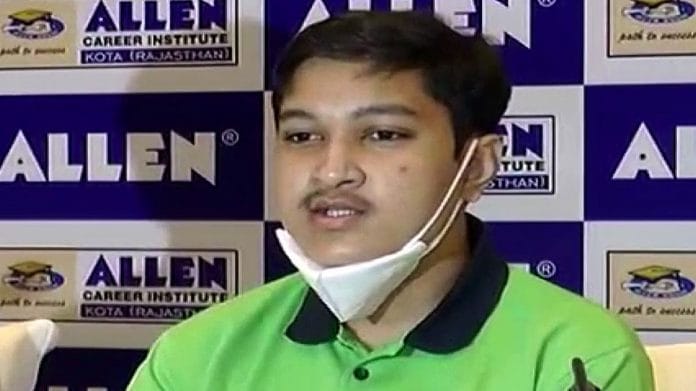 Soyeb Aftab of Odisha, who scored a perfect 720 in NEET 2020 exam | ANI