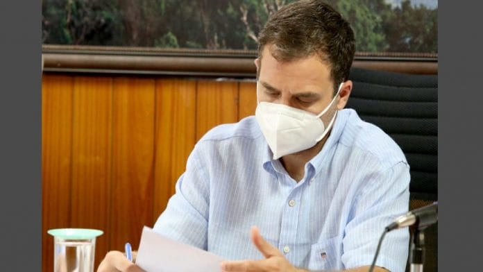 File photo of senior Congress leader Rahul Gandhi | Twitter | @IYC