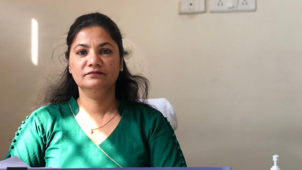 Rajni Gupta, Panipat’s women protection and child marriage prohibition officer, who led a team that rescued Ramrati | Photo: Jyoti Yadav | ThePrint