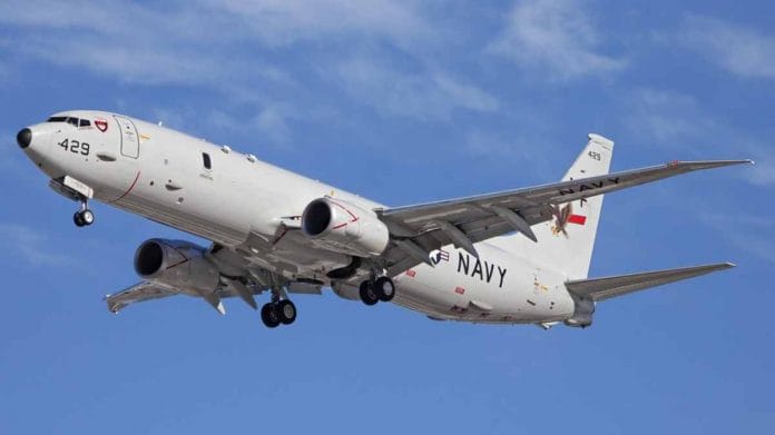 File image of US maritime surveillance aircraft P-8 Poseidon | Commons