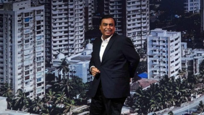 File photo of Reliance Industries chairman Mukesh Ambani | Photo: ANI