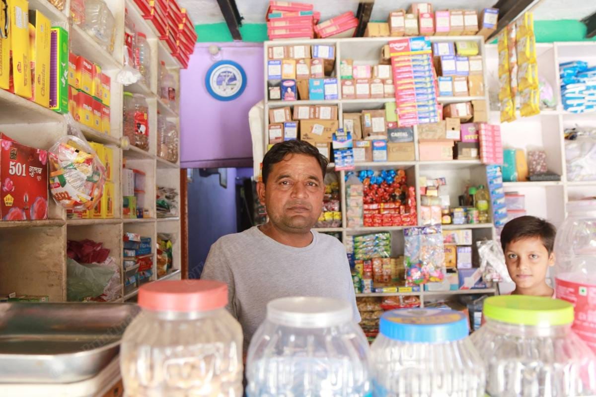 Farmer Vinod Sharma is a resident of Bhatta village, which Rahul Gandhi visited in 2011 | Manisha Mondal | ThePrint