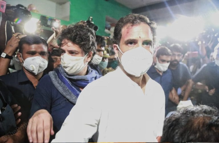 Rahul, Priyanka Gandhi chase Hathras headlines but can’t undo Congress’ insult to Ambedkar