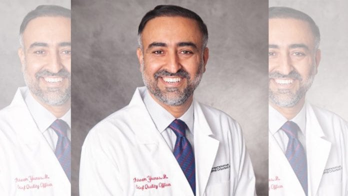 Dr Faheem Younus, Chief of Infectious Diseases at University of Maryland, US | Twitter | @FaheemYounus