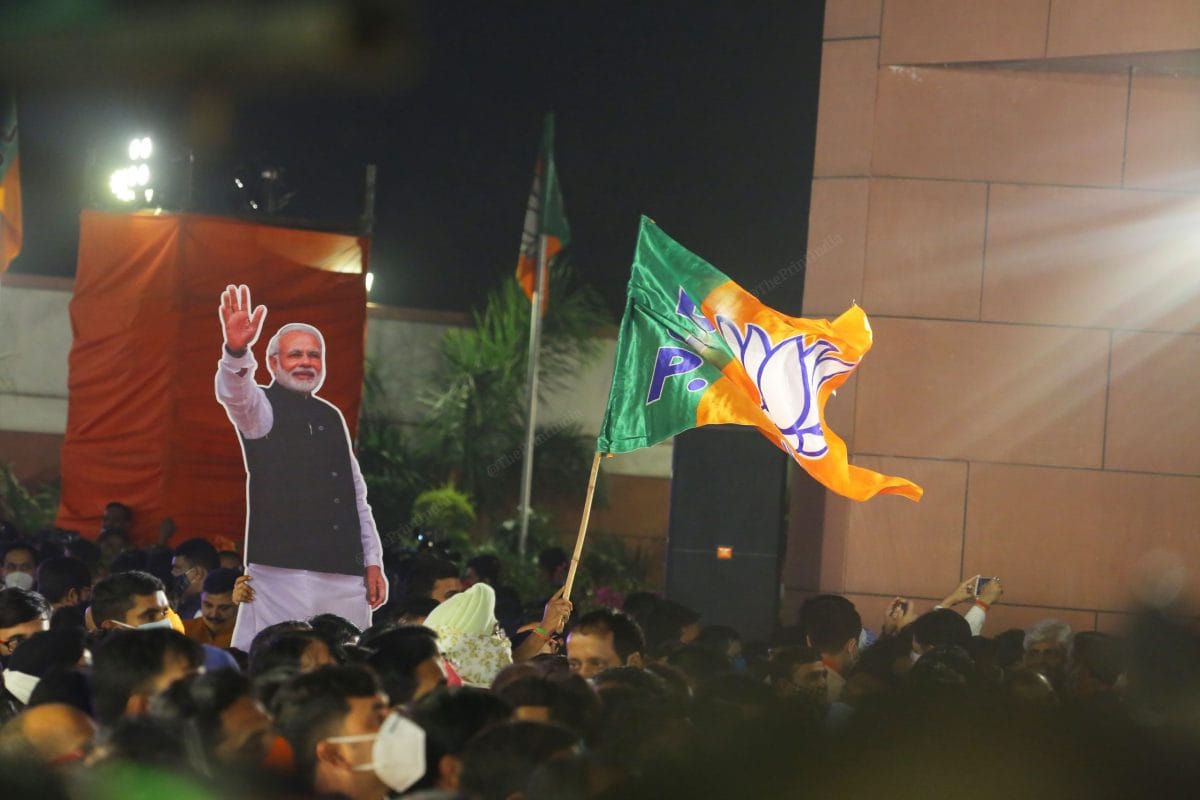 Modi also said those who cannot fight the BJP democratically have resorted to murdering the party's workers | Photo: Praveen Jain | ThePrint