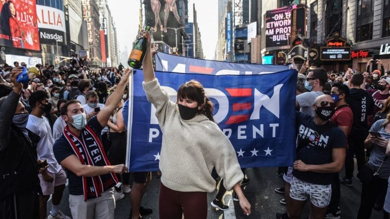 Joe Biden’s win sparks Democratic joy pent up for years