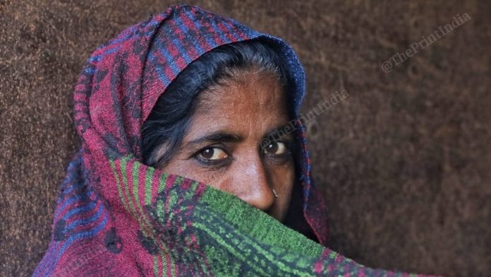 The women are as resolute as their male counterparts. Many have said they will not move until the government hear their pleas to revoke the three contentious laws approved by the Parliament in September | Photo: Manisha Mondal | ThePrint