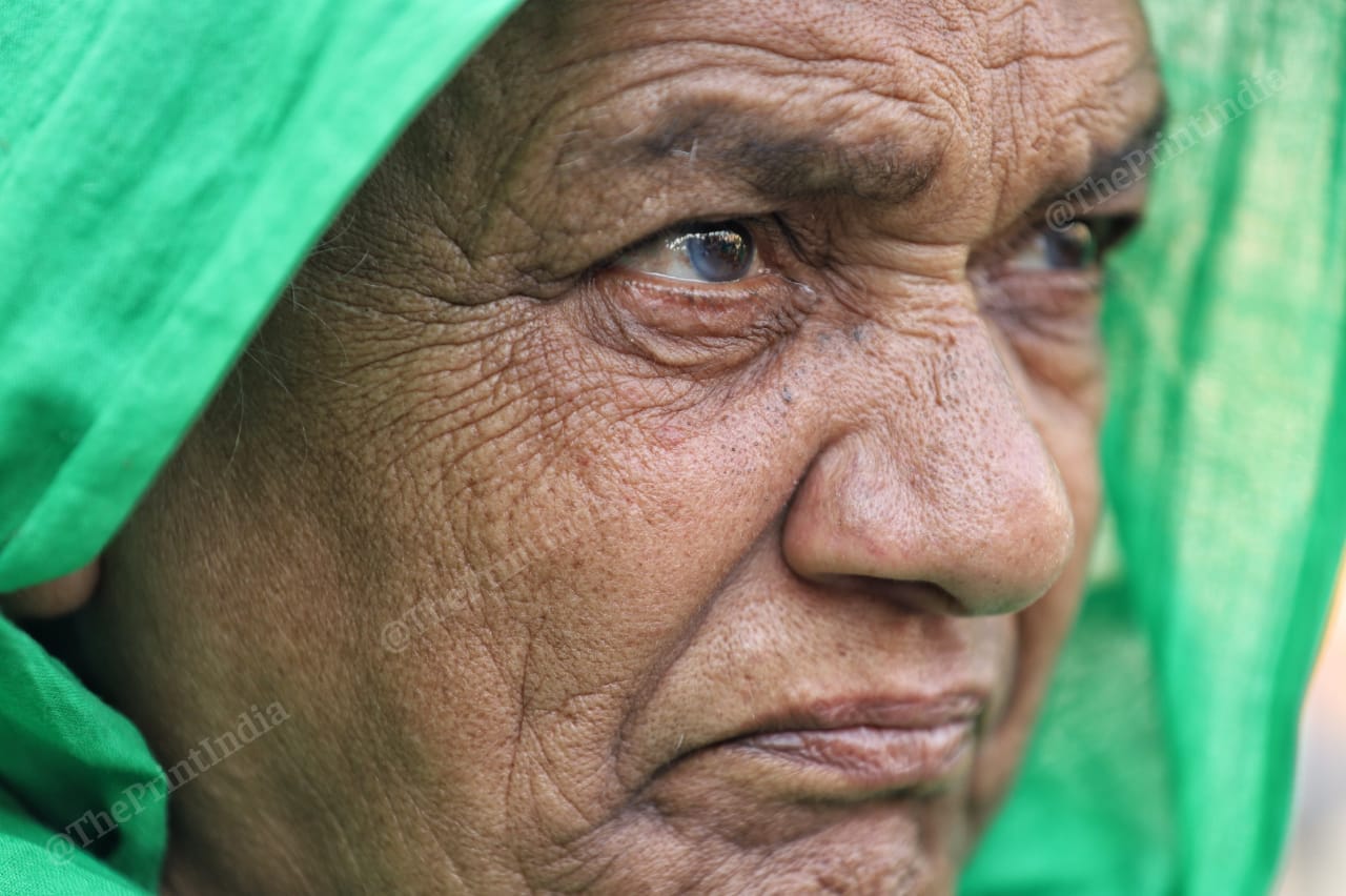 The farmers have been braving cold nights as they camp outside the national capital | Photo: Manisha Mondal | ThePrint