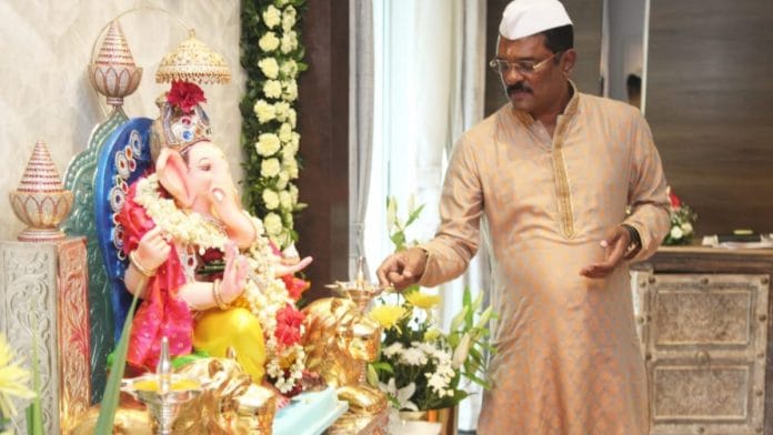 The 56-year-old Pratap Sarnaik is an influential politician, a three-time MLA, and a developer with his hands in several pies | Photo: Twitter @PratapSarnaik