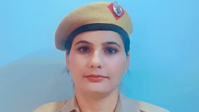 File image of Delhi Police head constable Seema Dhaka | By special arrangement