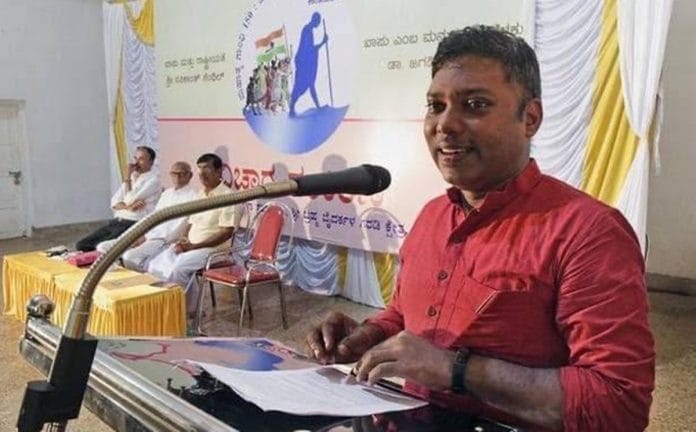 A file photo of former IAS officer Sasikanth Senthil | Photo: Sasikanth Senthil/Facebook