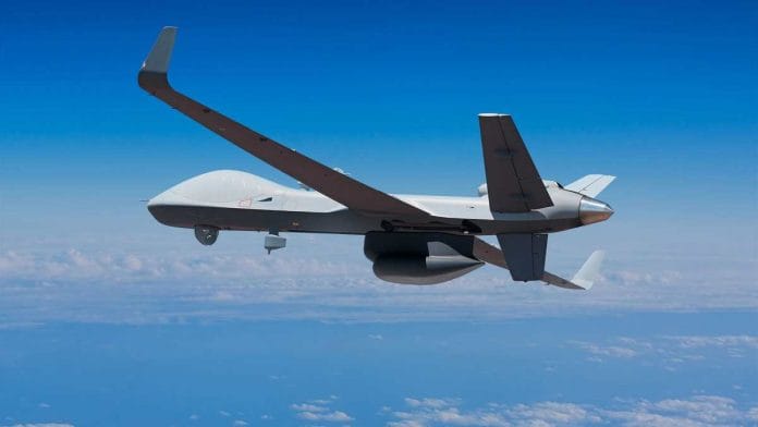 Representational image | MQ-9B SeaGuardian drone | Source: General Atomics