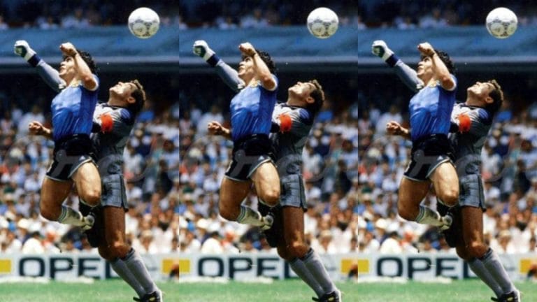 Why the English still can’t let go of the ‘Hand of God’ goal